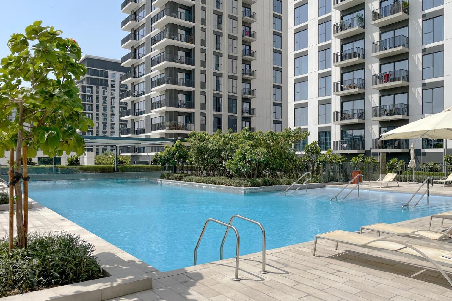 Blueground Park Ridge Tower C Pool Gym Dxb-1435 Apartment Dubai
